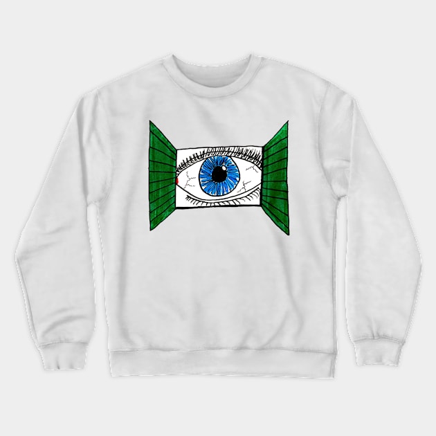 Window to the Soul Crewneck Sweatshirt by natees33